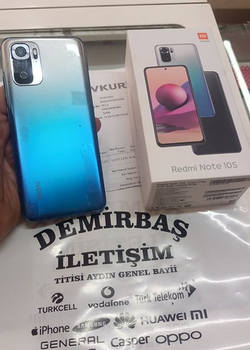 Xiaomi Redmi Note 10S Mavi 128/6+5 GB