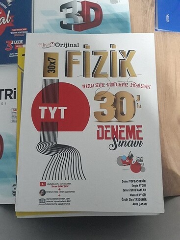 Orijinal tyt fizik deneme