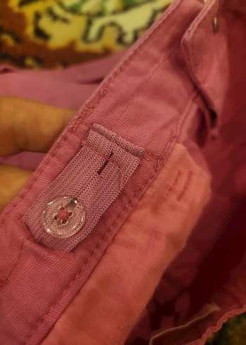 Kız Çocuk Pembe koton şort