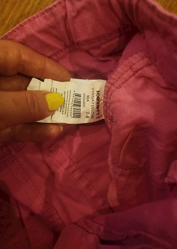 Koton Kız Çocuk Pembe koton şort