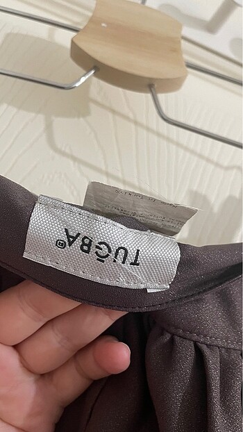 40 Beden mor Renk Tuğba Venn Yüksek Bel Etek