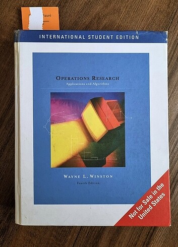 Operations Research Wayne L. Winston 