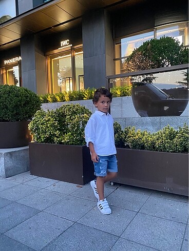 Zara keten ve pamuk karışımlı gömlek