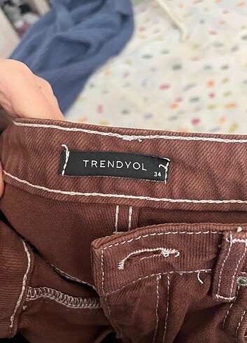 34 Beden Kot pantolon 