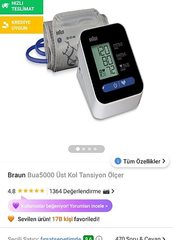 Tansiyon aleti braun