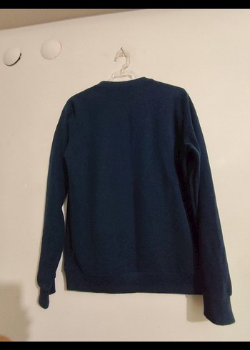 Dolce Gabbarna :Kadın Lacivert Nakışlı Kürklü Sweatshirt - Görsel 4