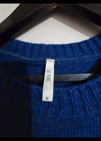 Defacto :Renkli Ponpon Detaylı Kadın Triko Kazak - Görsel 5