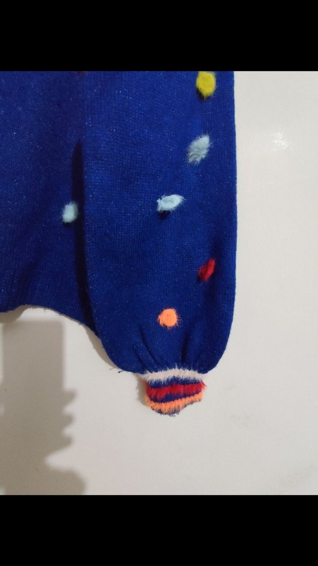 Defacto :Renkli Ponpon Detaylı Kadın Triko Kazak - Görsel 3