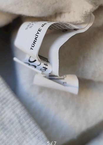 BSL : Gri Kadın Uzun Kollu Fırfırlı Triko - Görsel 5