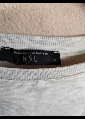 BSL : Gri Kadın Uzun Kollu Fırfırlı Triko - Görsel 7