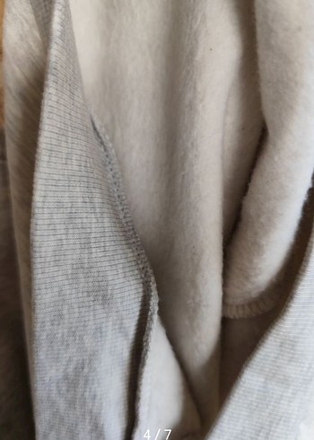 BSL : Gri Kadın Uzun Kollu Fırfırlı Triko - Görsel 4