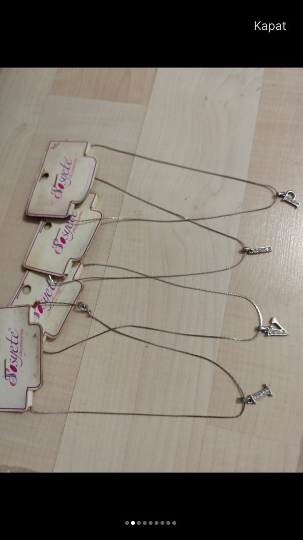 Bej Desenli Boncuklu Bohem Kız Aksesuarları - Görsel 2