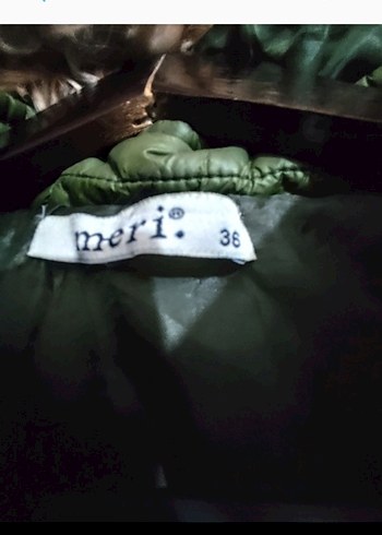 Meri: Kadın Yeşil Uzun Kürklü Kış Kabanı - Görsel 4