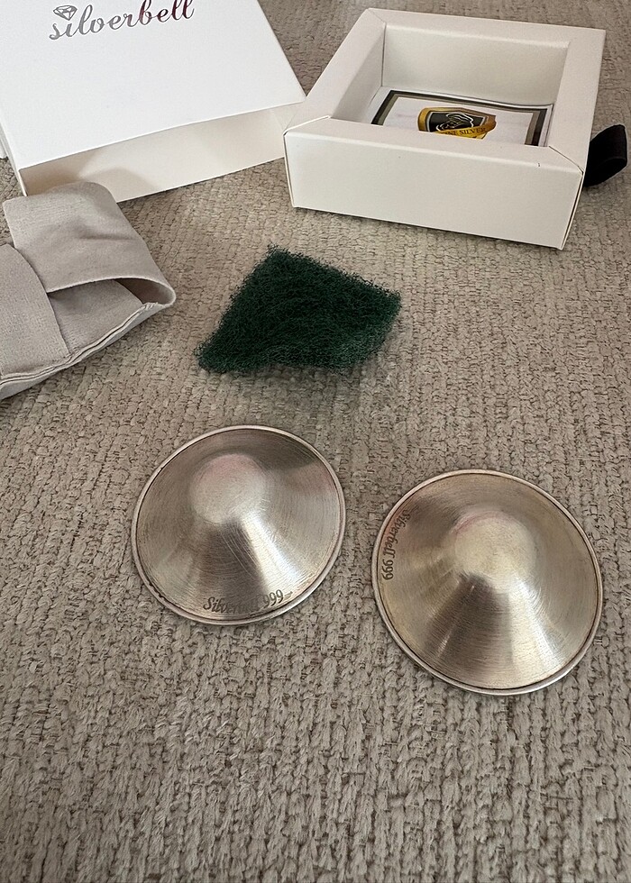 Silverbell Gümüş göğüs kapağı - Görsel 2