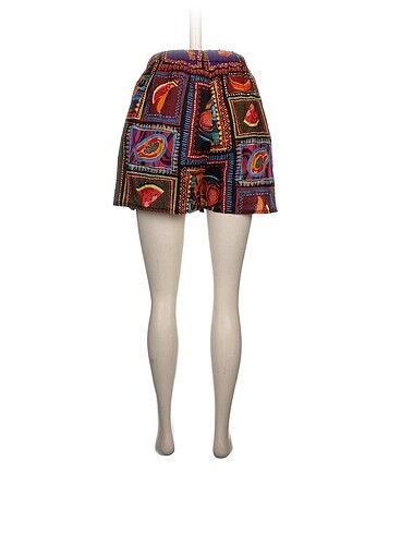 38 Beden Vintage Love Mini Şort %70 İndirimli.