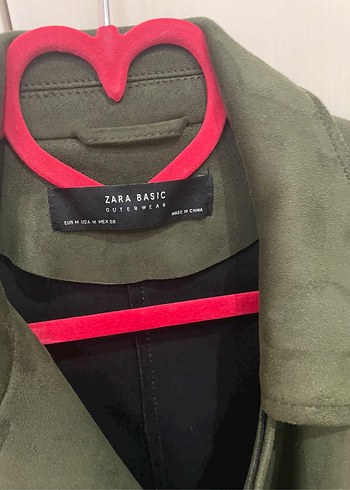 Kadın Yeşil Süet Biker Deri Ceket - Görsel 3