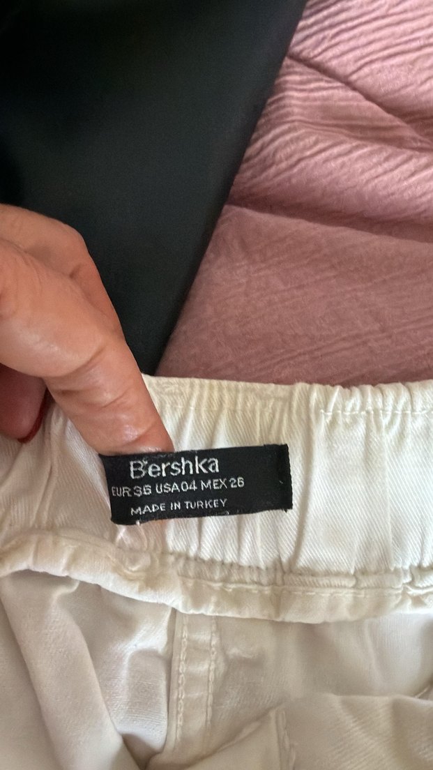 Bershka Beyaz Jogger - Görsel 3