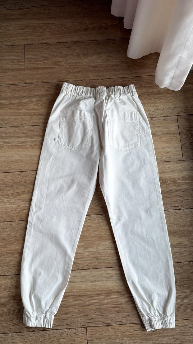 Bershka Beyaz Jogger - Görsel 2