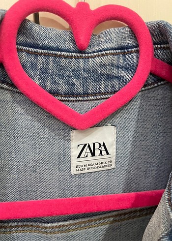 Düğmeli Kadın Mavi Denim Ceket - Görsel 3