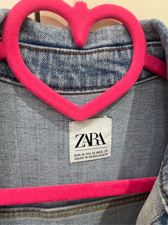 Düğmeli Kadın Mavi Denim Ceket - Görsel 3