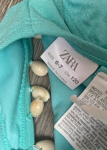 Boncuklu Turkuaz Bikini - Görsel 3