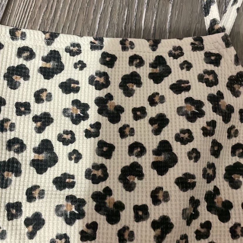 Leopar Desenli Askılı Bikini Takımı - Görsel 5