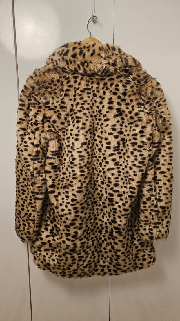 Leopar Kürk Ceket - Görsel 2
