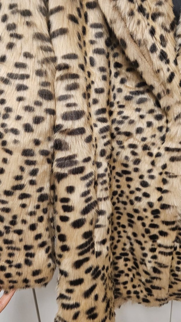 Leopar Kürk Ceket - Görsel 5