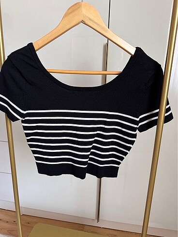 m Beden Crop triko