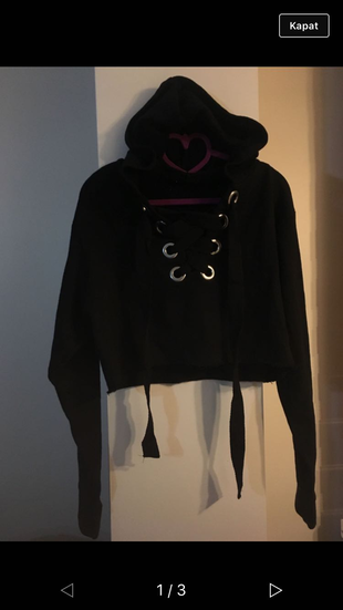 Diğer Zara crop sweat