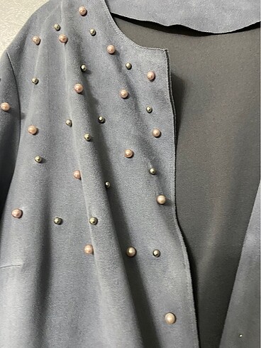 Parka Hırka süet - Görsel 8