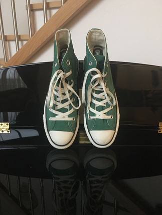 Converse boğazlı yeşil