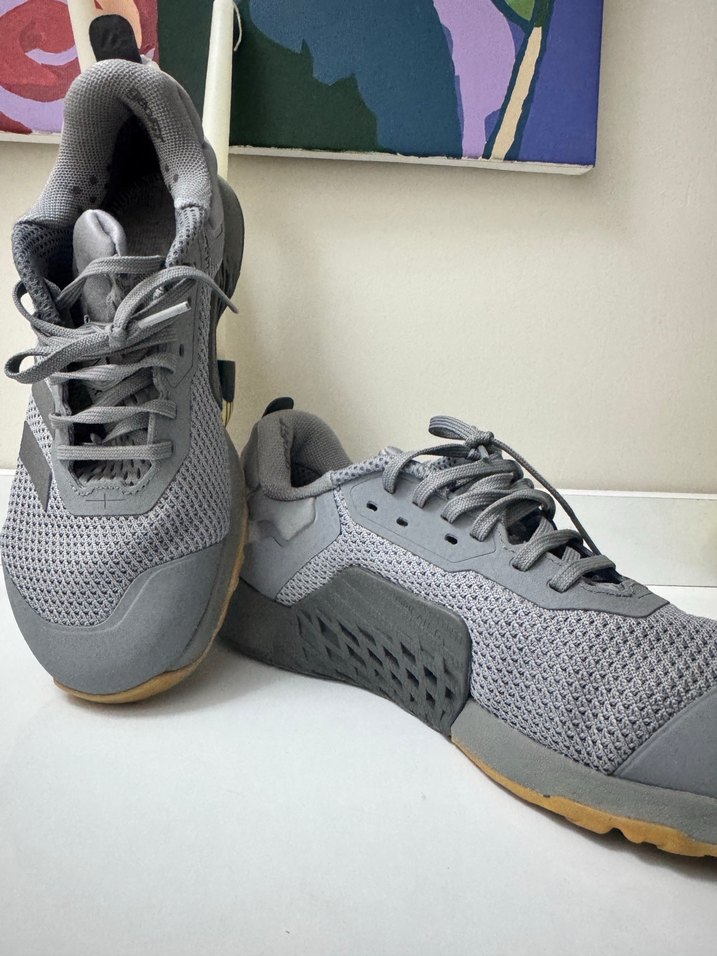 Gri Bağcıklı Erkek Koşu ve Antrenman Ayakkabısı - Görsel 3