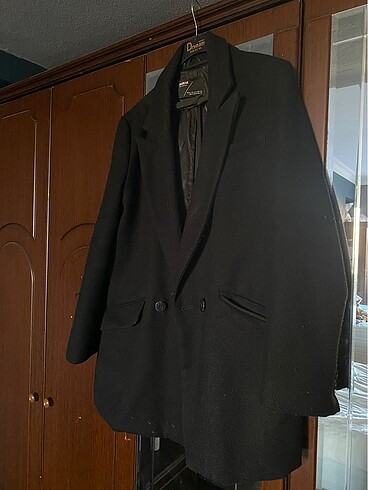 Pull and Bear SİYAH KABAN