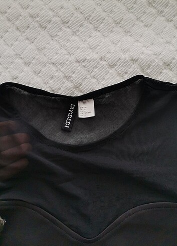 s Beden H&M siyah kolsuz elbise