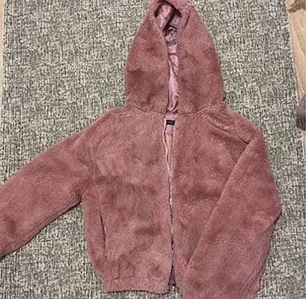 Peluş hırka eşofman pantolon