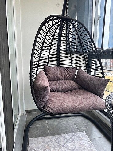 Bahçe salıncağı armut salıncak balkon