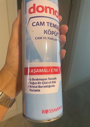 Beden Domol Cam Temizleme Köpüğü