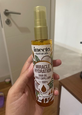 Inecto Naturals Miracle Hydration Saç Yağı 100 ml