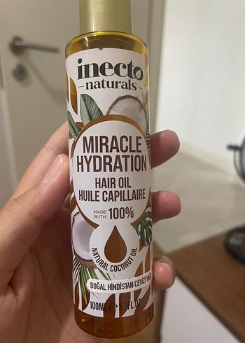 Diğer Inecto Naturals Miracle Hydration Saç Yağı 100 ml
