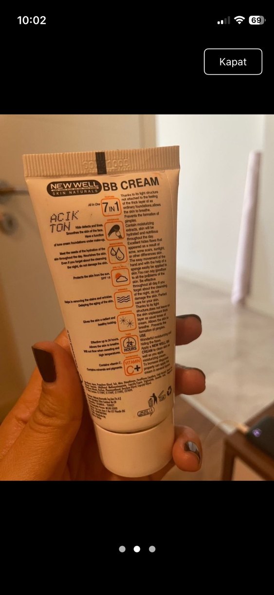 Newwell Magic BB Krem Açık Bej Ton - Görsel 2
