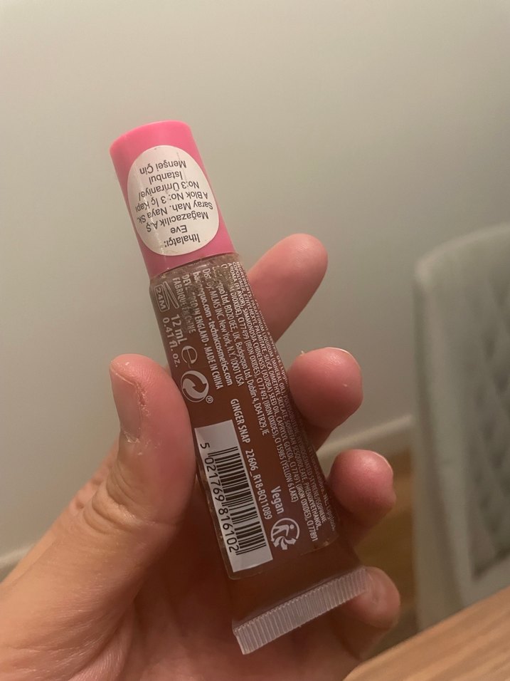 Kahverengi Lipgloss Parlatıcı - Görsel 2