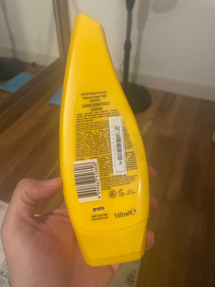 Benri SPF 30 Güneş Koruyucu Losyon - Görsel 2