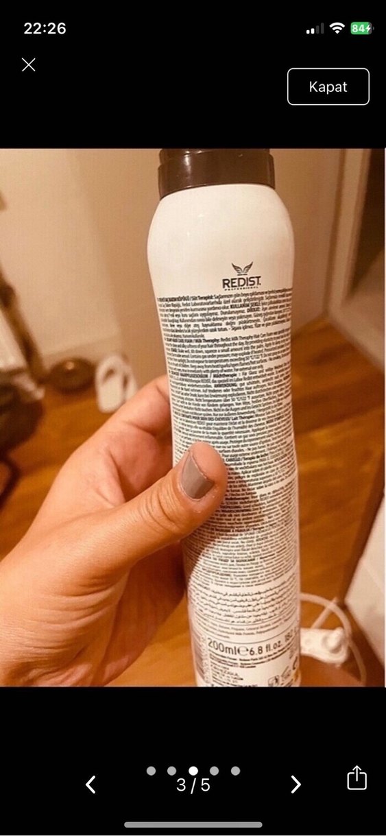 Redist Milk Terapi saç bakım Köpüğü - Görsel 3