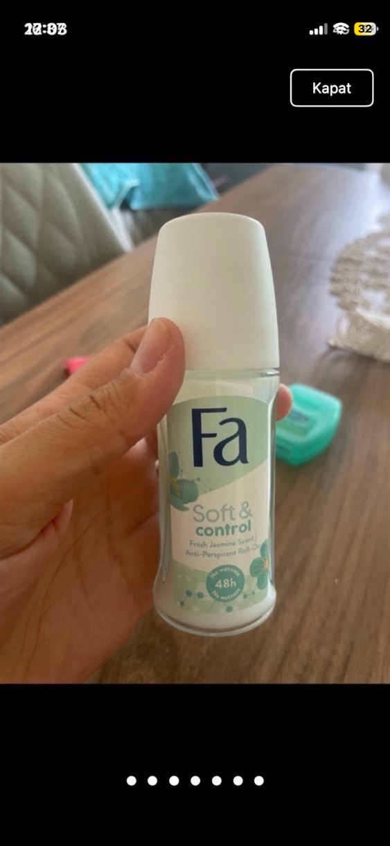 Fa Soft & Control Roll- ıslak deodorant mendil ve diş ipi - Görsel 3