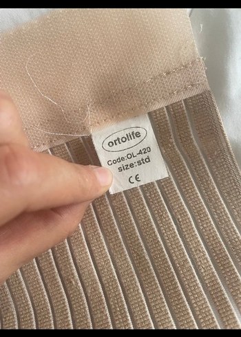 Bej Uzun Boy bel Korsesi standart her kiloya uygun - Görsel 4