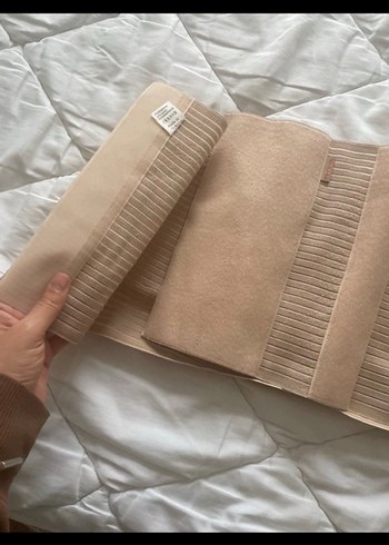 Bej Uzun Boy bel Korsesi standart her kiloya uygun - Görsel 3