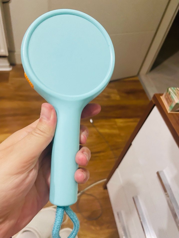 Mavi Saç Fırçası - Delikli Tasarım - Görsel 4