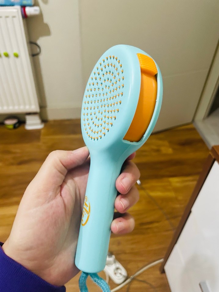 Mavi Saç Fırçası - Delikli Tasarım - Görsel 2