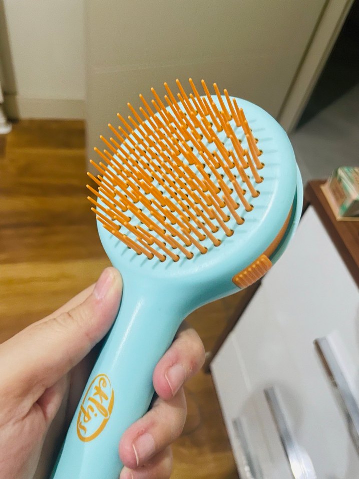 Mavi Saç Fırçası - Delikli Tasarım - Görsel 3